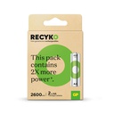 GP Rechargeable AA 2700mAh Battery 2pcs/box