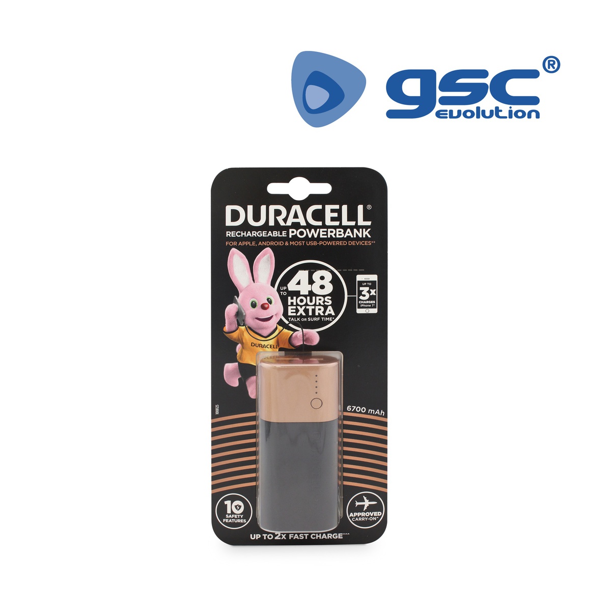 Duracell Power Bank 6700mAh