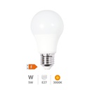 A55 LED bulb 5W E27 3000K