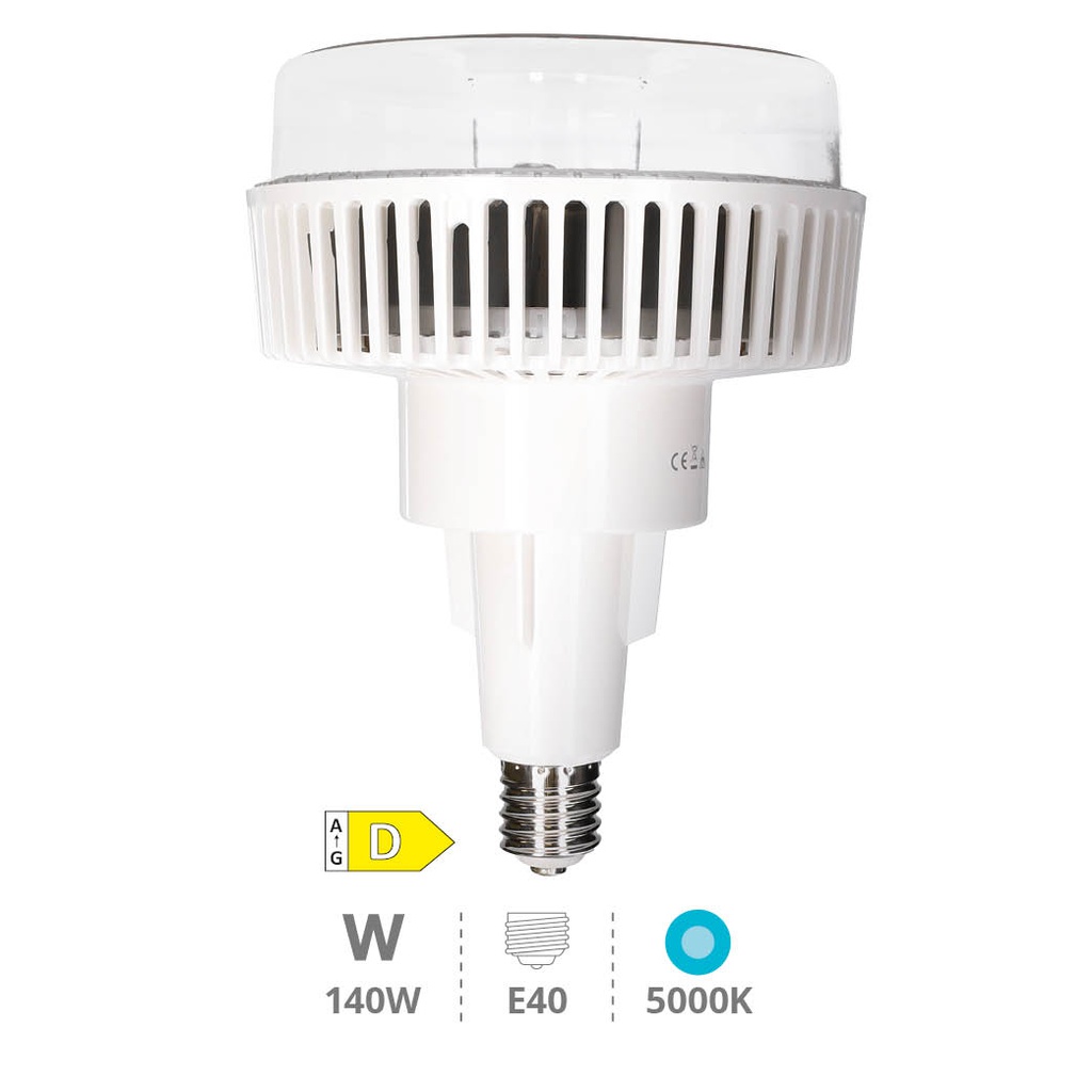 Bombilla LED industrial Boldy 140W E40 5000K