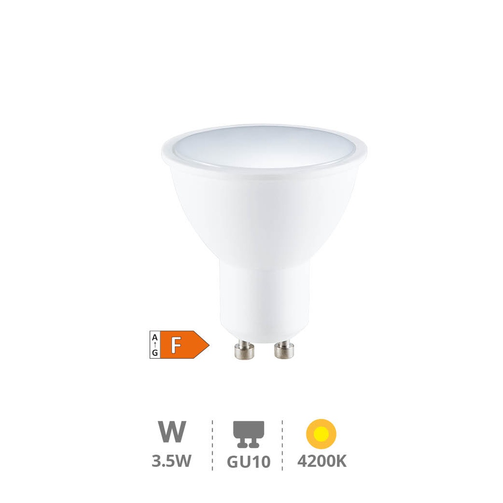 Ampoule LED dichroïque 3,5W GU10 4200K