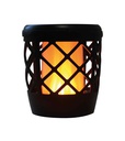 Garden Spike LED Flame effect with solar panel IP65 USB port