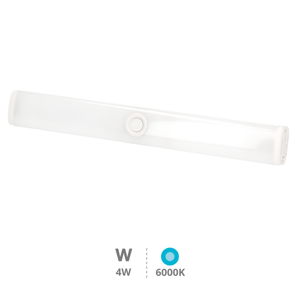 Luz de armario LED 4W 6000K regulable