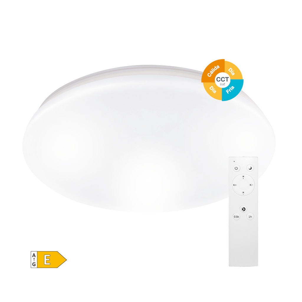 Plafón techo LED Austra 60W 3000K a 6500K regulable