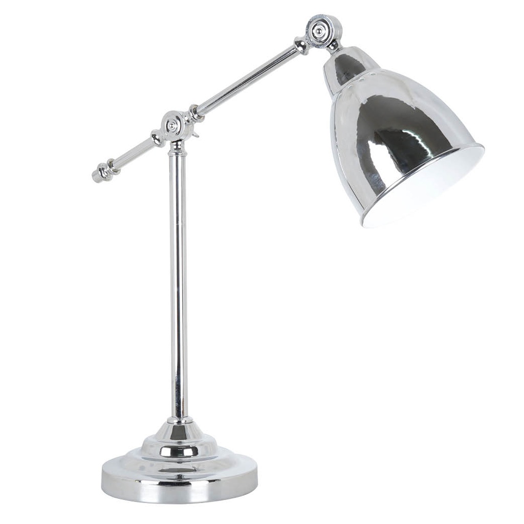 Nahua desk lamp E27 nickel