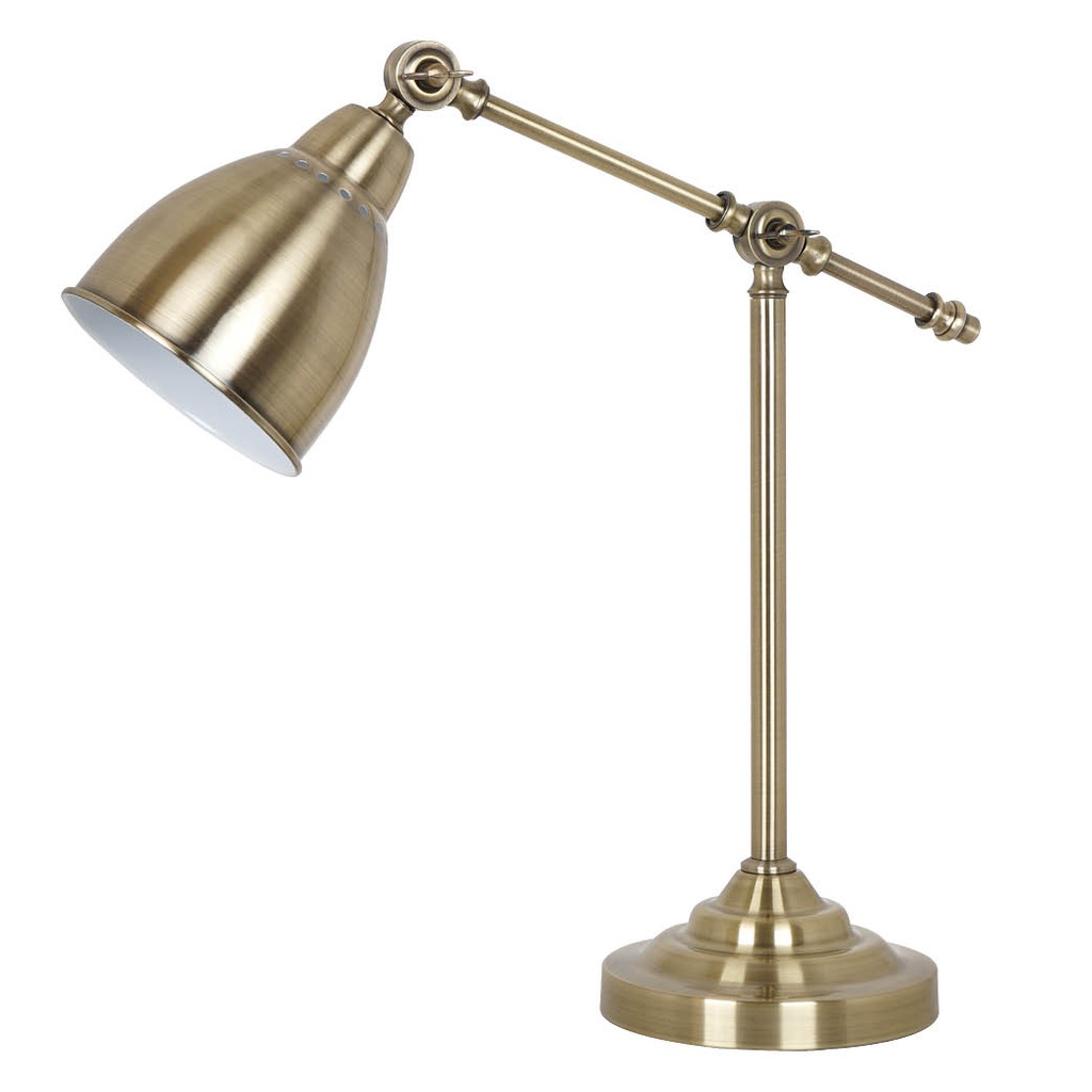 Lampe à bras articulé Nahua E27 Bronze