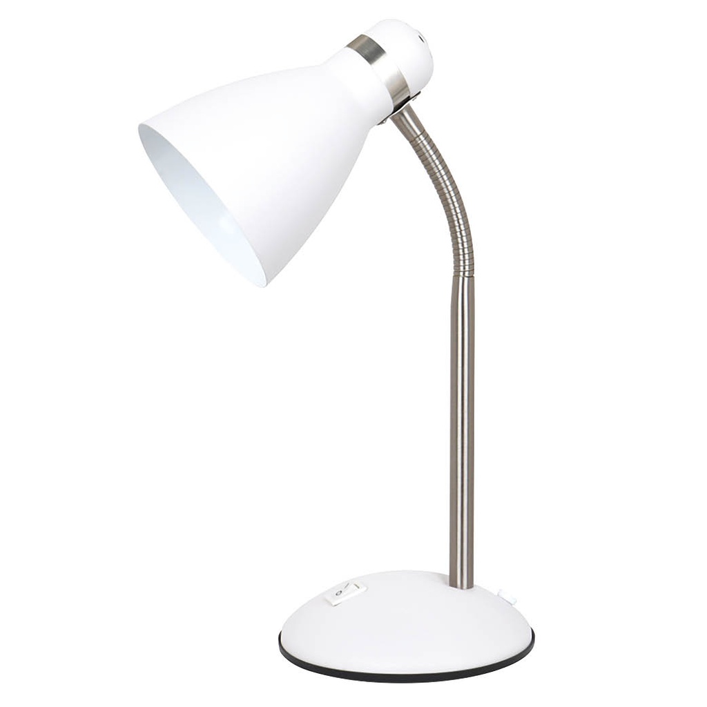 Lampe à bras articulé Nuba E27 Blanche