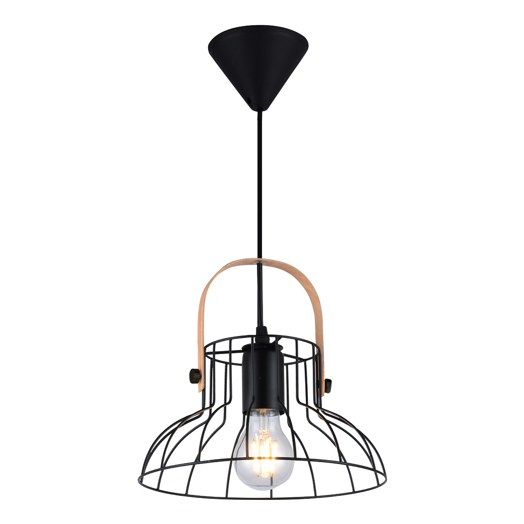 Fundi series pendant lamp E27 Ø240MM black