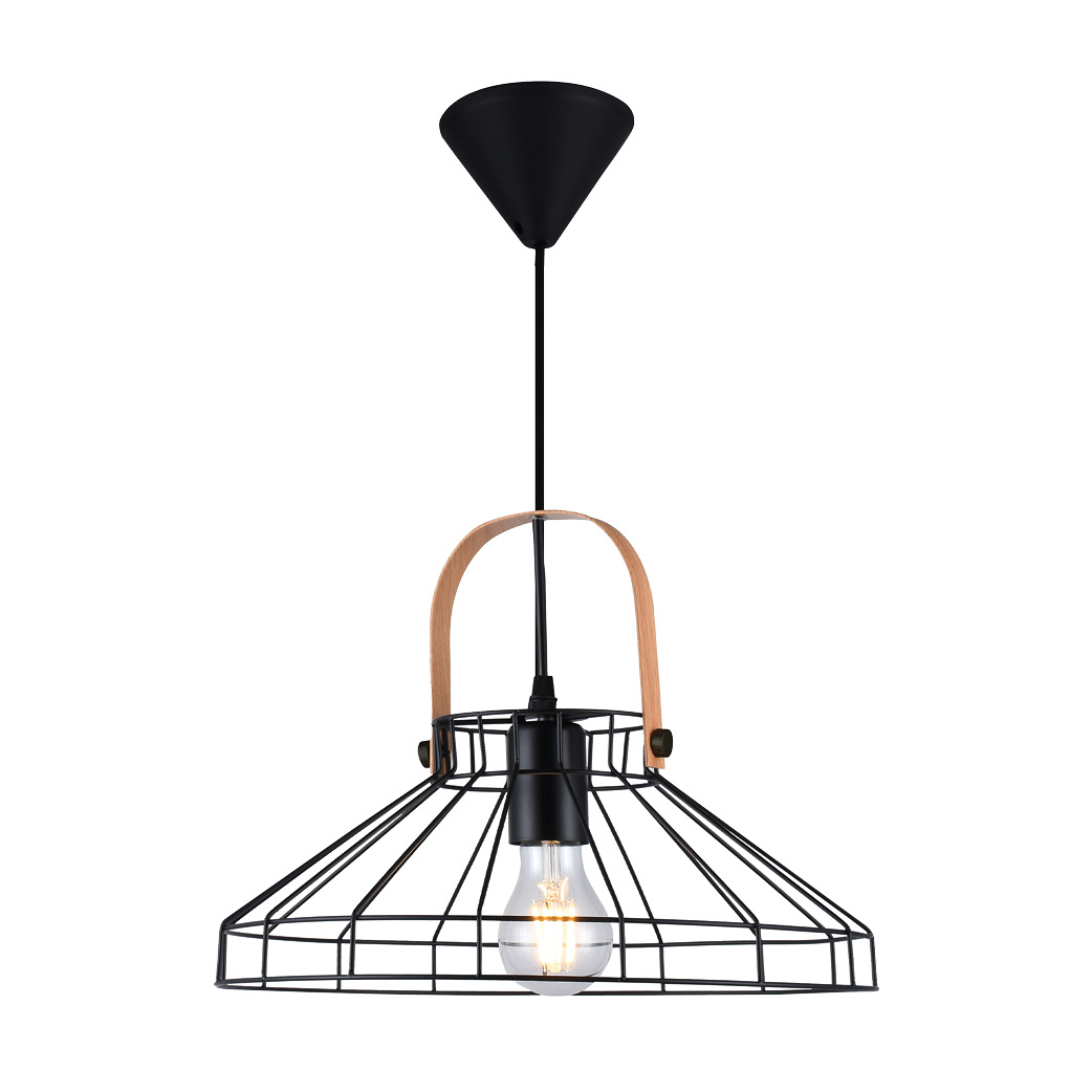 Fundi series pendant lamp E27 Ø340MM black