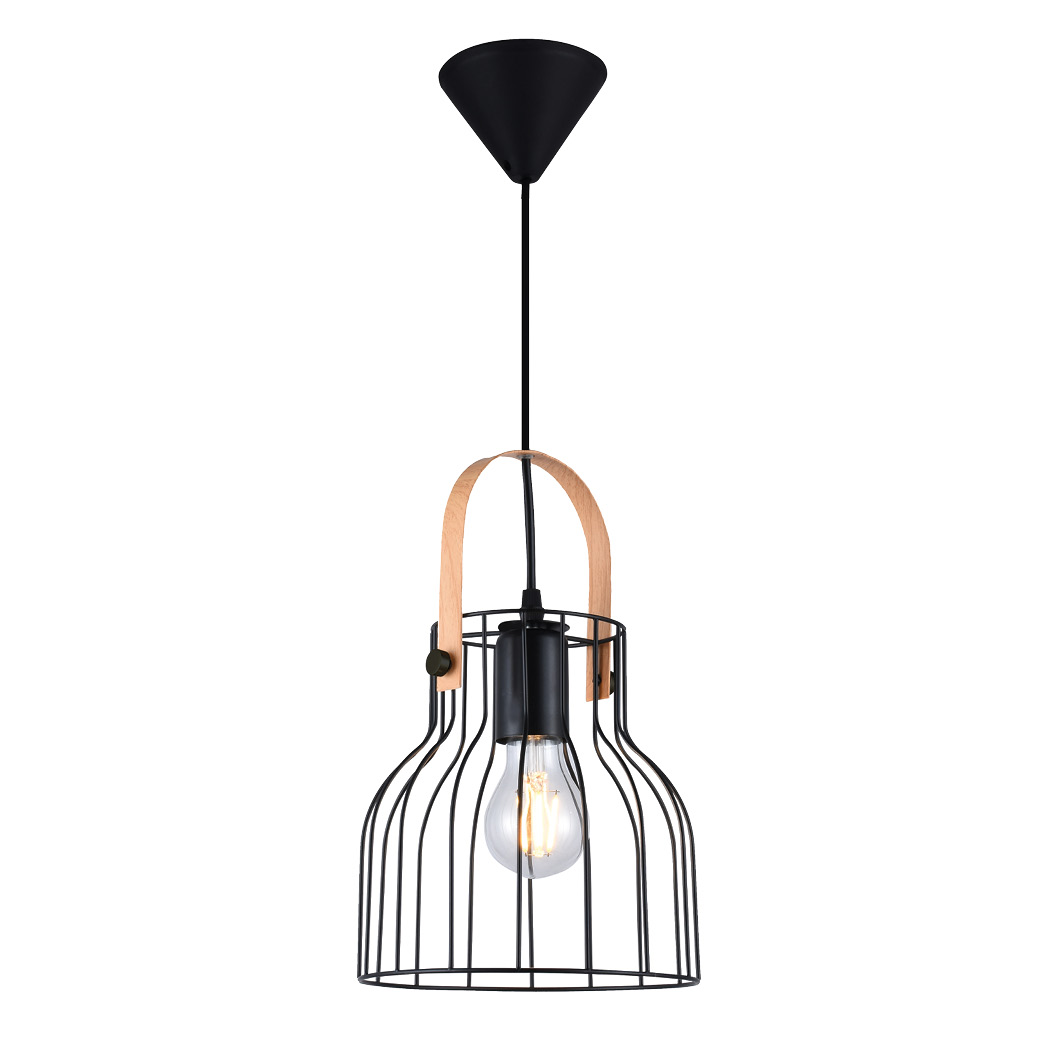 Fundi series pendant lamp E27 Ø190MM black