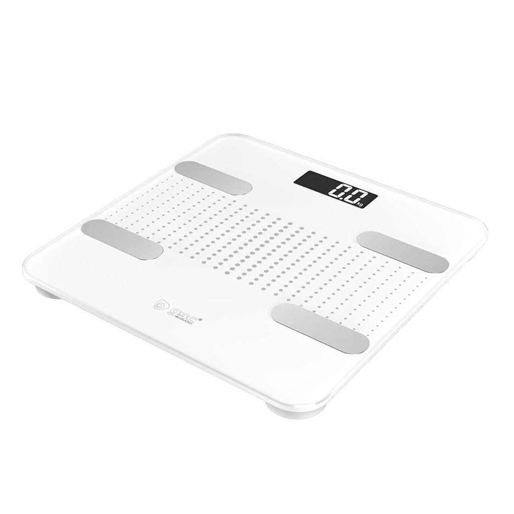 Báscula de baño inteligente vía bluetooth Milak Blanco