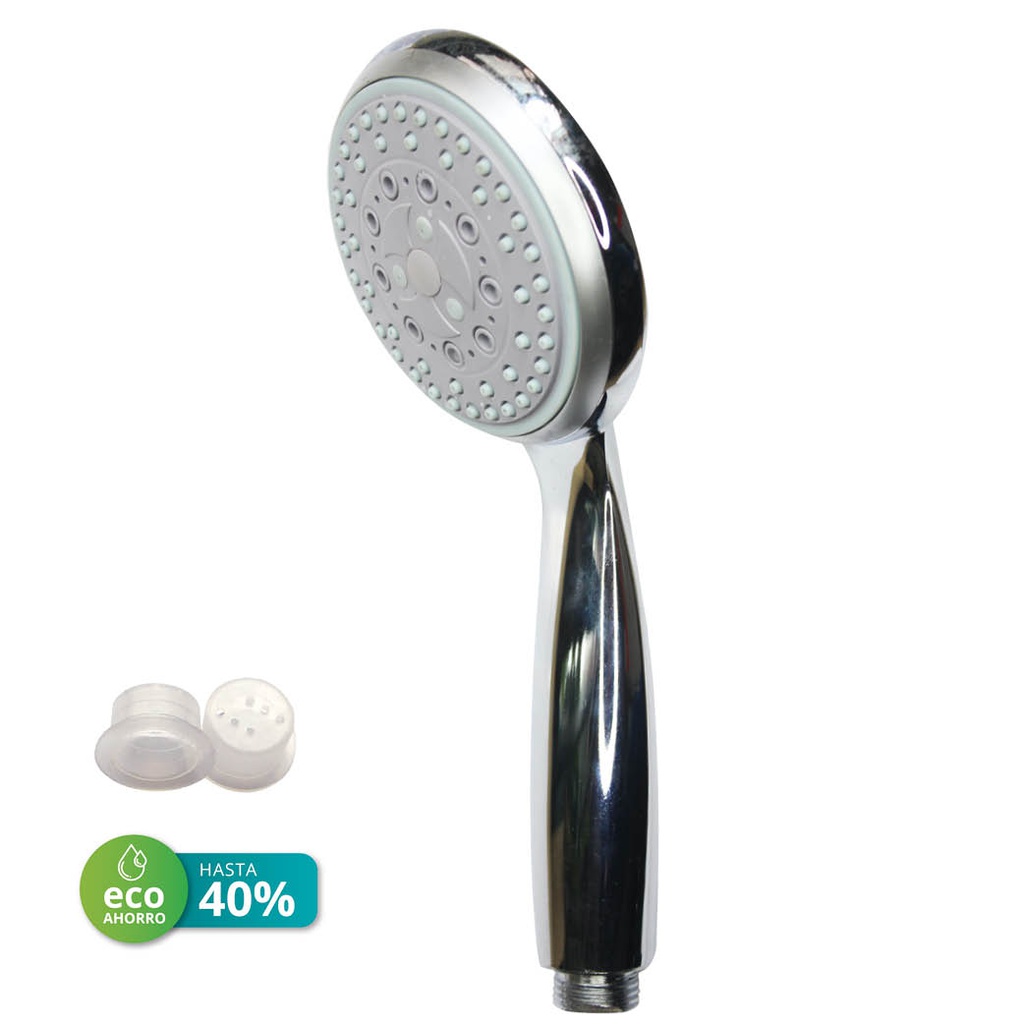 Eco shower head 100mm single function chrome