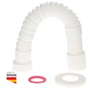 Tubo flexible 1" 1/2 - 40/50mm Blanco