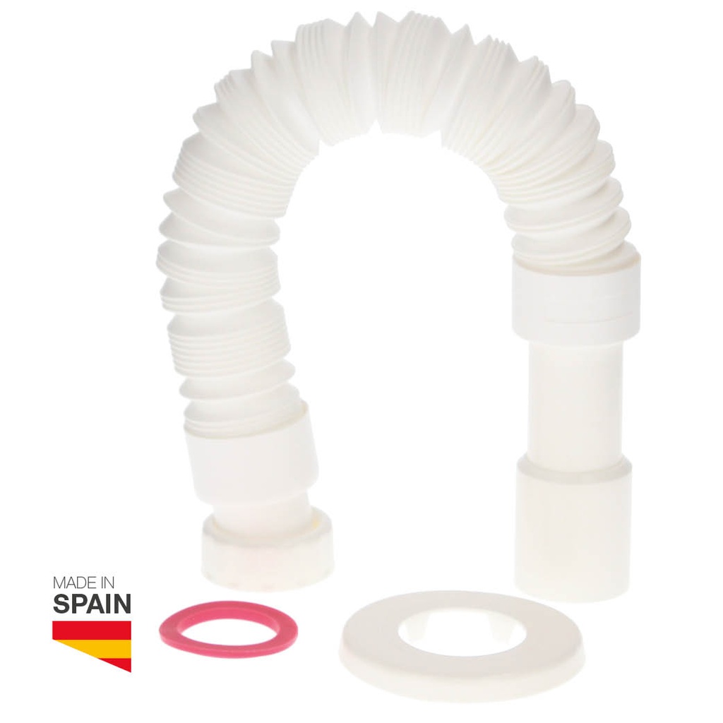 Tubo flexible 1" 1/4 - 32/40mm Blanco