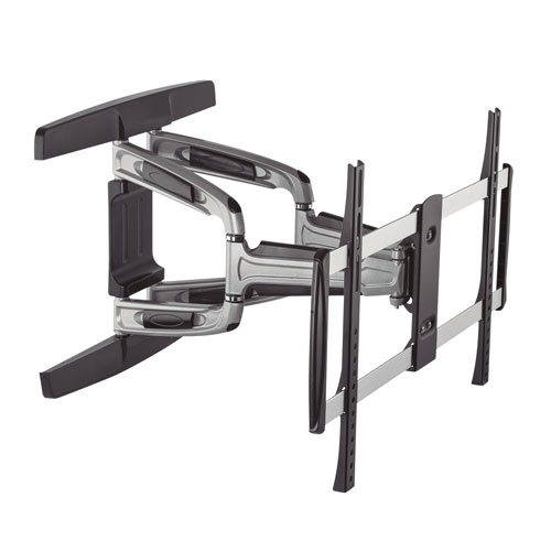 Support TV PRO avec bras 37" - 80" double aluminium