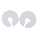 Pack of 2 EVA rubber door stoppers