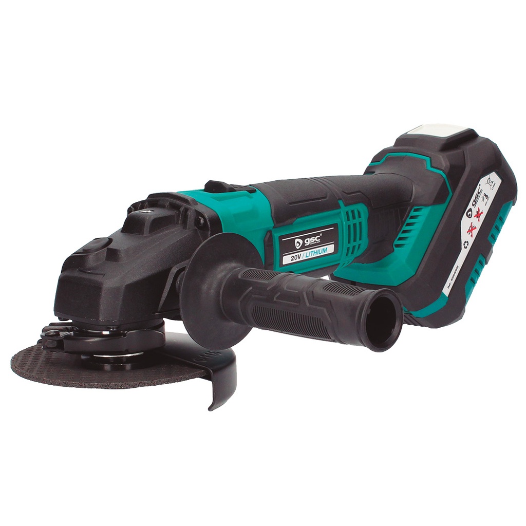 Cordless angle grinder 20V