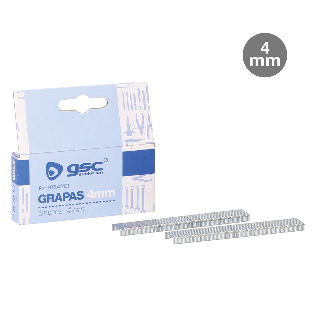 Boîte de 1000 agrafes 4mm