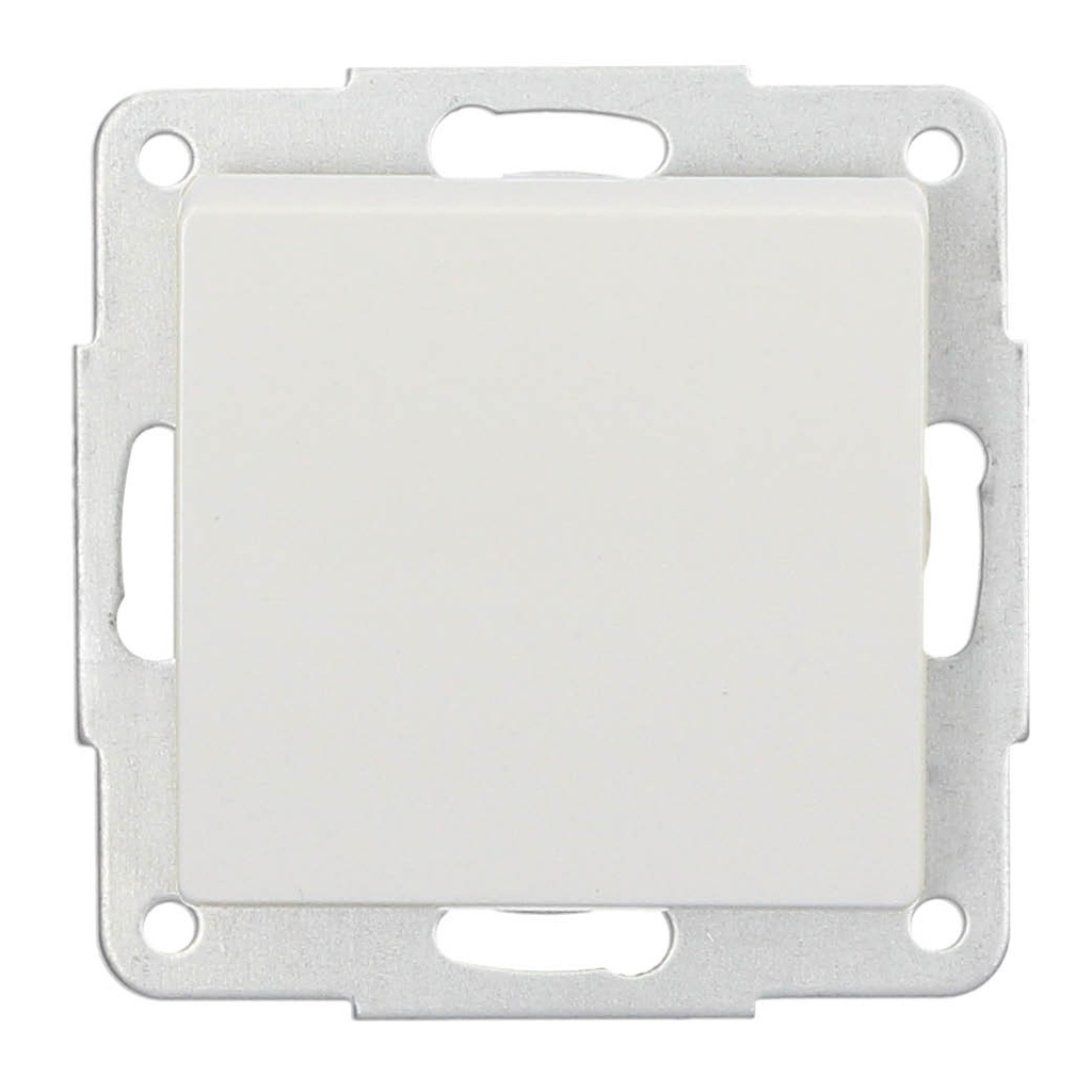 Single push switch recessed Gamma 56x56