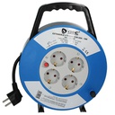 Cable Reel with hanger 4 Socket Extension (3x1.5mm) 10M