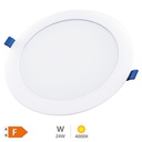 Belur round recessed downlight 24W 4000K White