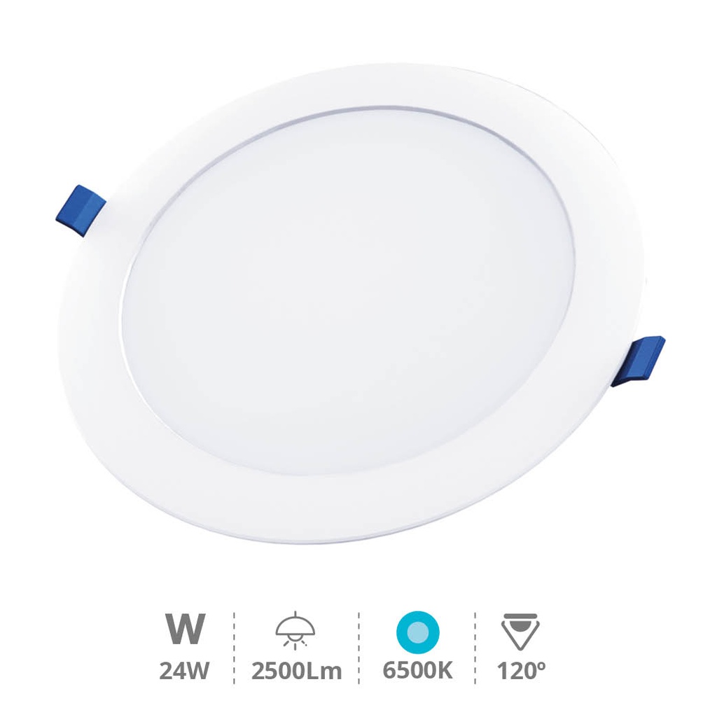 Belur round recessed downlight 24W 6500K White