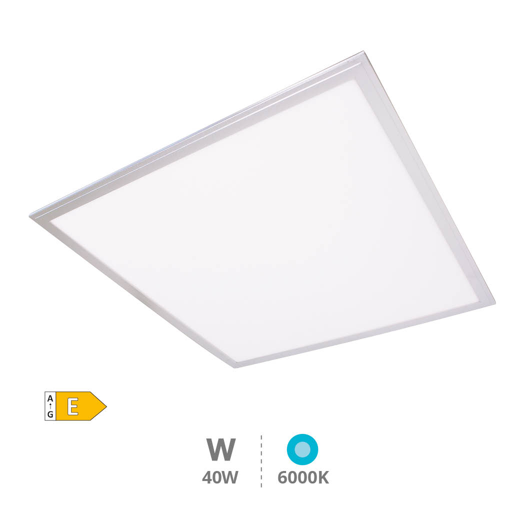 Sabha LED recessed panel Ultrathin 40W 6000K Niquel