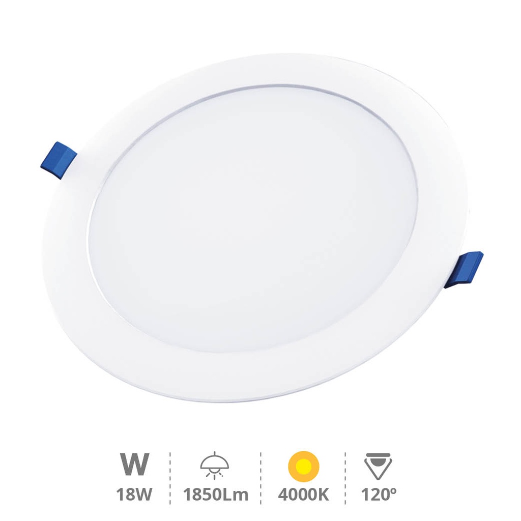 Belur round recessed downlight 18W 4000K White