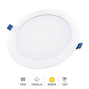 Belur round recessed downlight 18W 4000K White