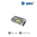 25W power supply for LED strips 12V