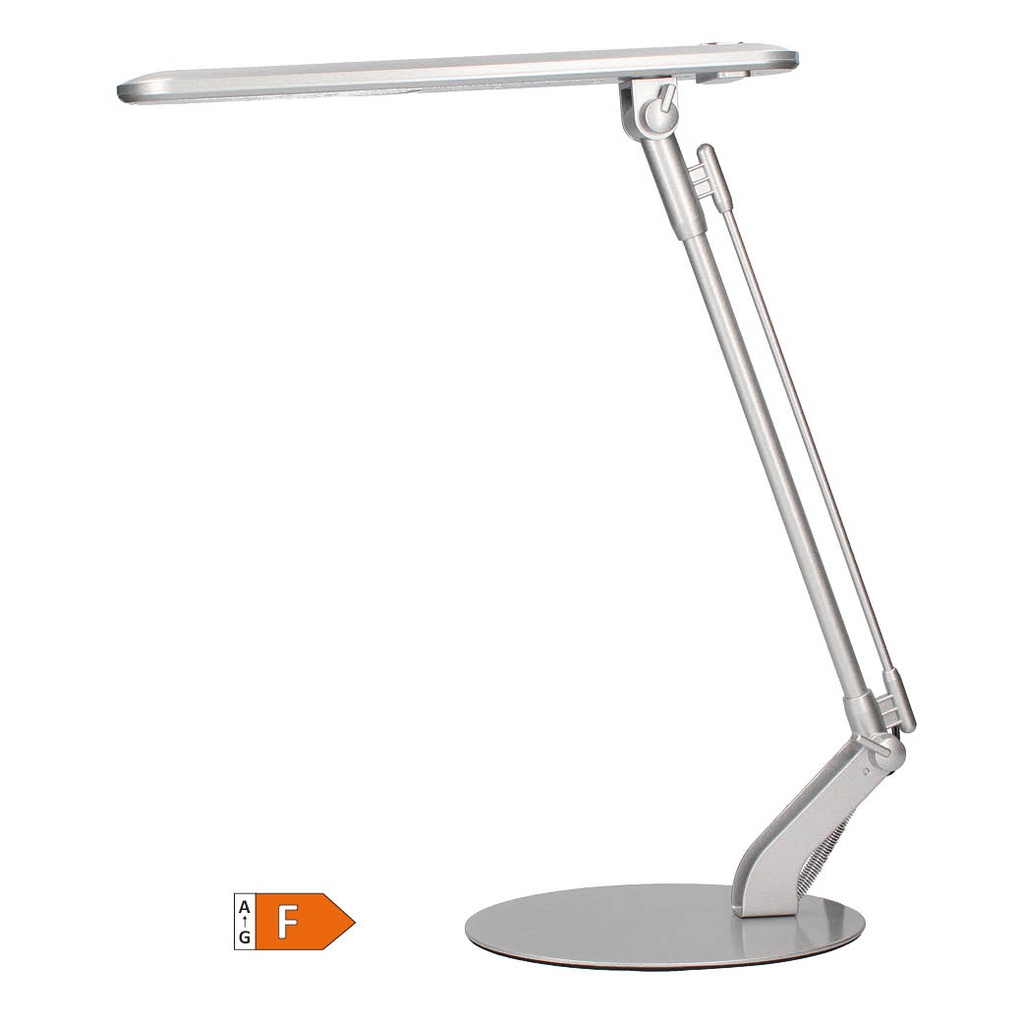 Lampe à bras articulé de bureau Mawai 4 W Grise