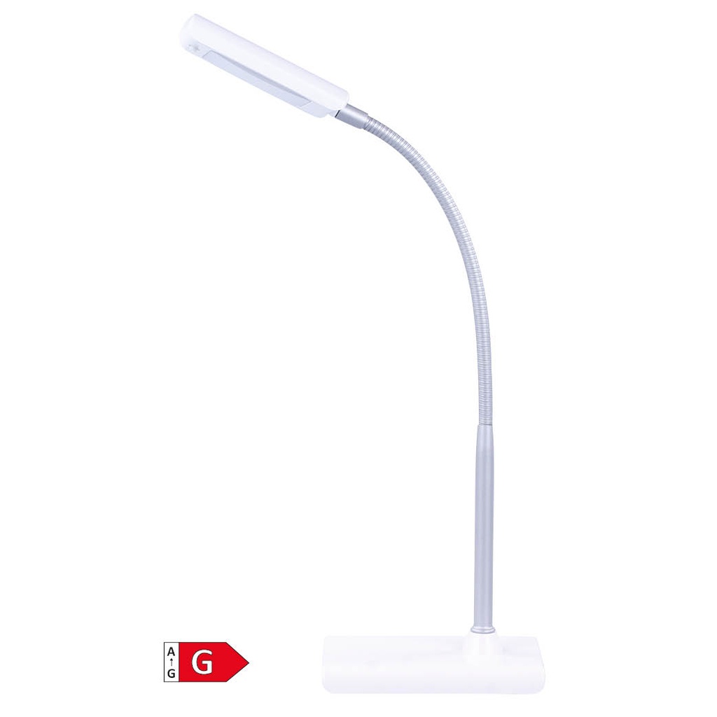 Candeeiro de secretária LED Susua 6 W Branco