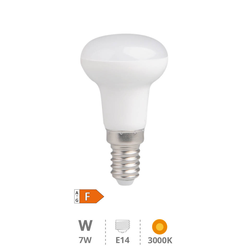 Ampoule LED réfléchissante R50 7W E14 3000K