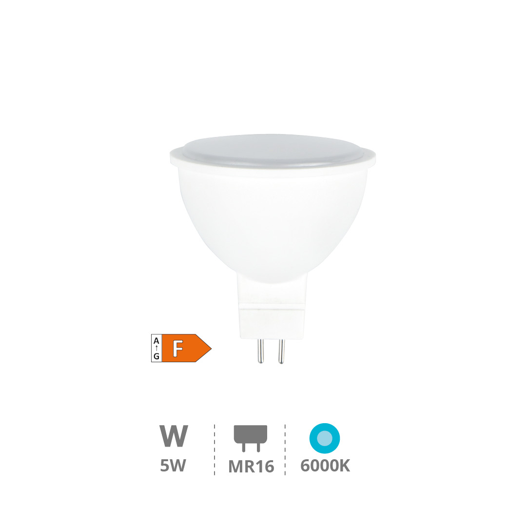 Ampoule LED dichroïque 5 W MR16 6000K 12V