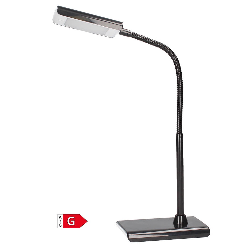 Candeeiro de secretária LED Susua 6 W Negro