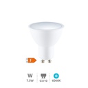 Ampoule LED dichroïque 7,5W GU10 6000K