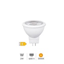 LED lamp 2W MR11 3000K 12V