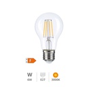 Bombilla LED estándar Serie Oro 6W E27 3000K