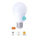 Ampoule LED standard avec détecteur crépusculaire 9 W E27 3000K