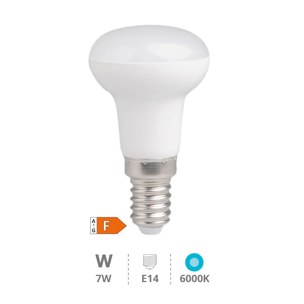 R50 LED lamp 7W E14 6000K