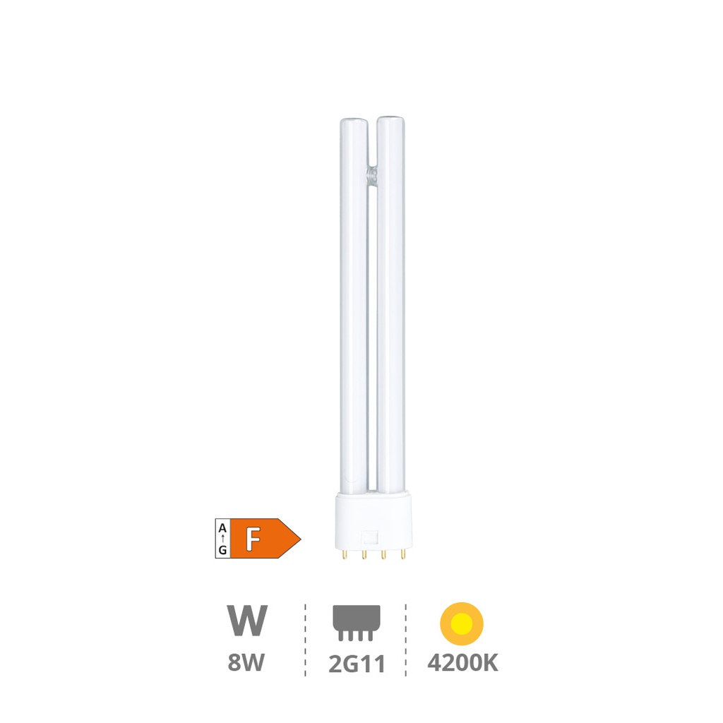 Ampoule LED PL 8W 2G11 4200K