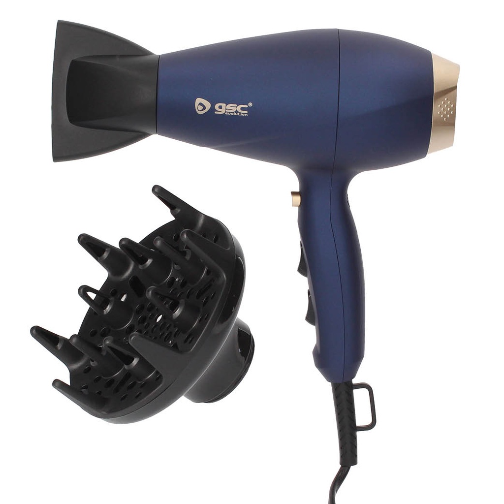 Sèche-cheveux Libis 2000 W avec concentrateur et diffuseur d'air