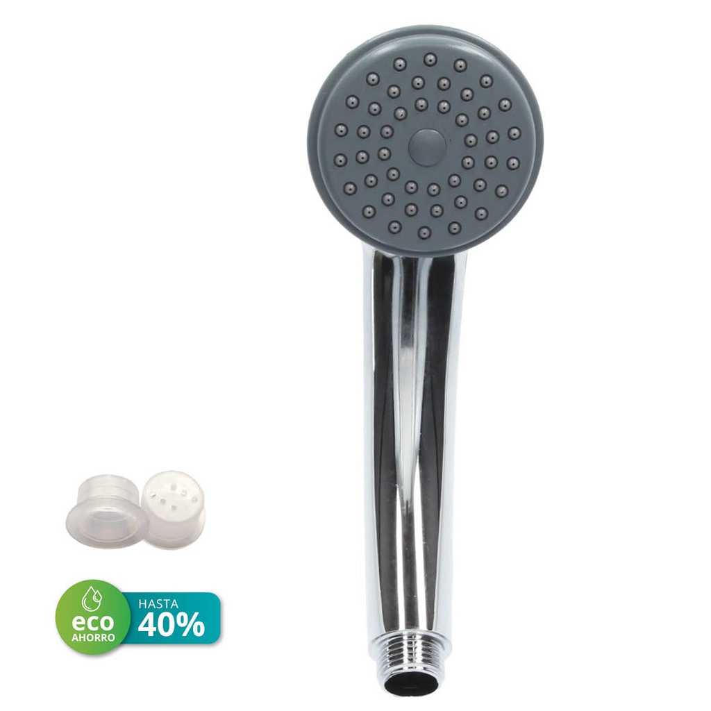 Eco shower head 73mm single function chrome