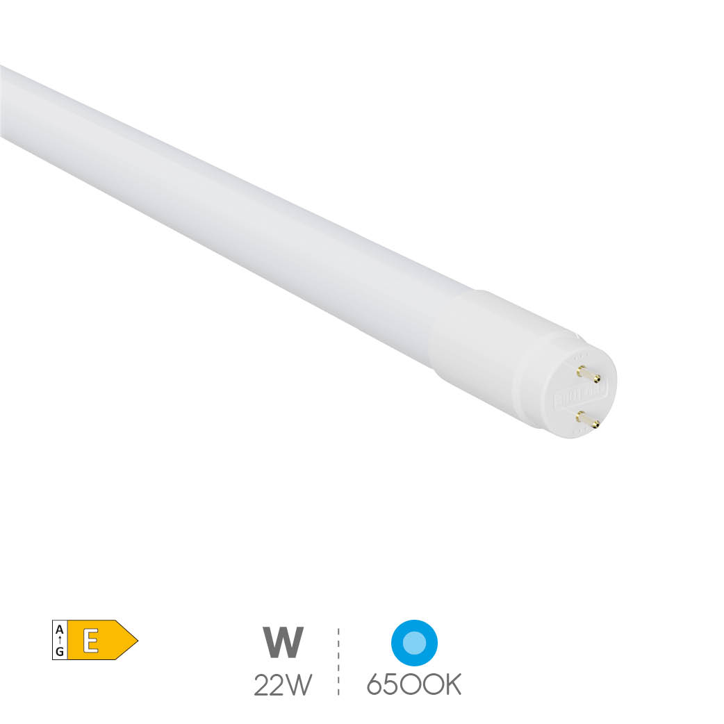 Tubo LED T8 cristal 150cm 22W 6500K - 25u caja exp