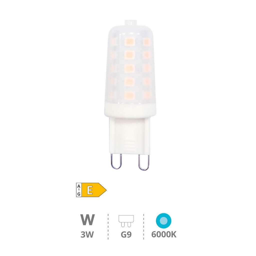 Ampoule LED SMD 3W G9 6000K