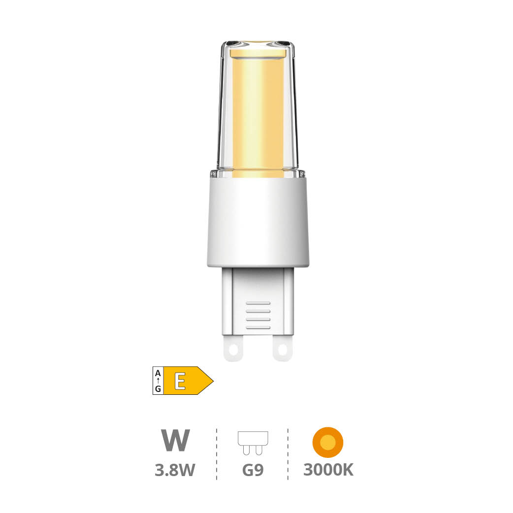 Ampoule LED COB 3,8 W G9 3000K