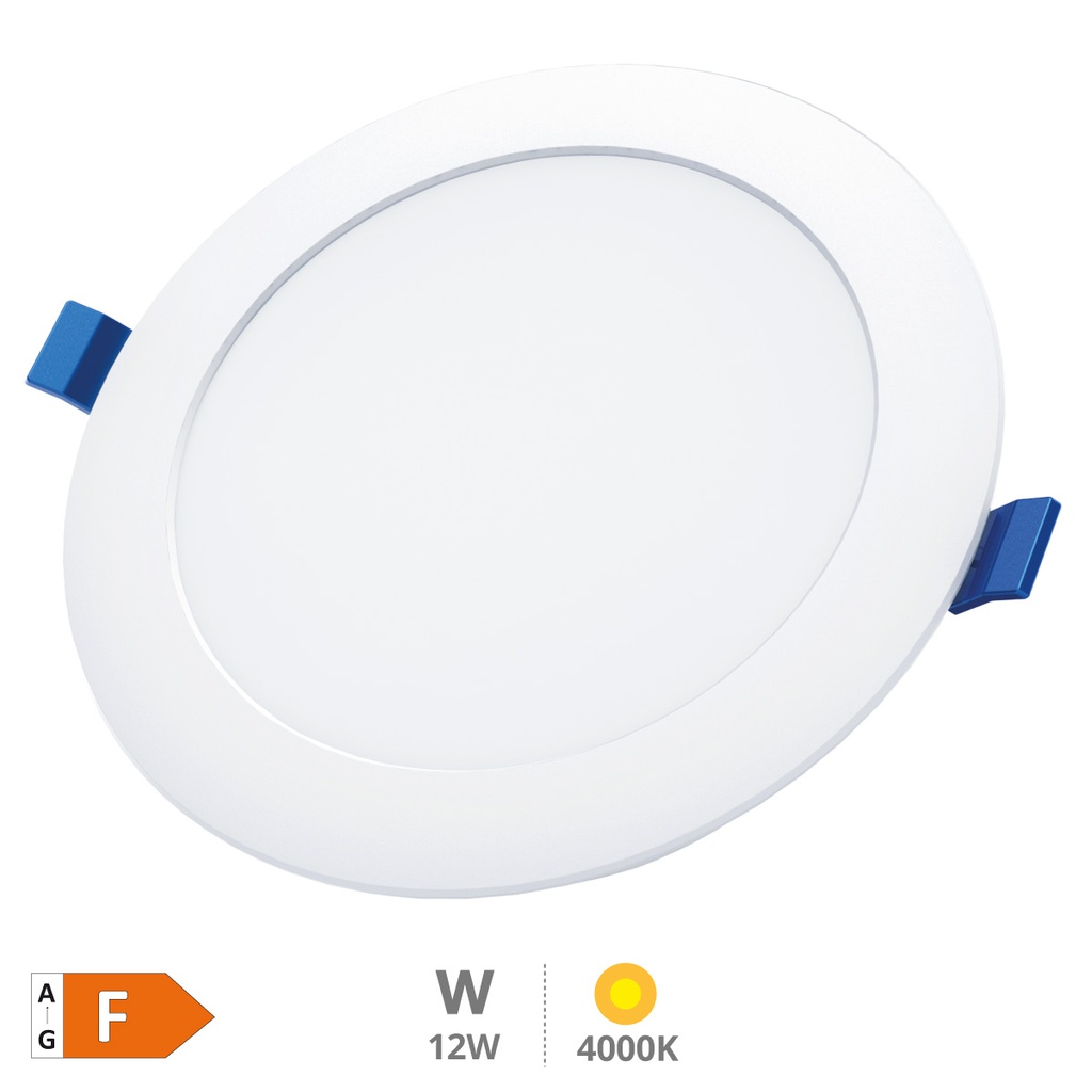 Belur round recessed downlight 12W 4000K White