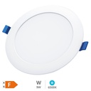 Belur round recessed downlight 12W 6500K White