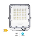 Projecteur aluminium LED 30W 6500K IP65 gris