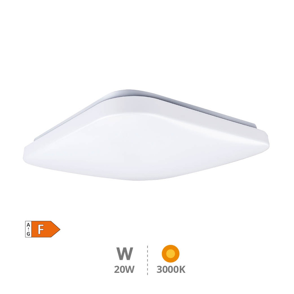 Plafón techo LED Bogen 20W 3000K